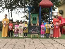 Hoạt động hưởng ứng tuần lễ áo dài áo dài