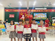 ảnh hội thi bé khéo tay lớp B1