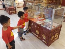 Lớp C3-Hoạt động trải nghiệm thăm nhà lưu niệm Bác