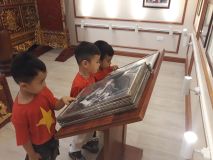 Lớp C3-Hoạt động trải nghiệm thăm nhà lưu niệm Bác