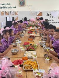 Hoạt động ăn Buffet ngày Trung Thu