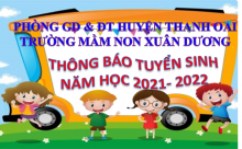 Kê hoạch tuyển sinh năm học 2021- 2022