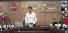 Tập huấn trực tuyến Vụ Giáo dục Mầm non