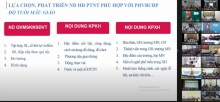 Tập huấn trực tuyến Vụ Giáo dục Mầm non