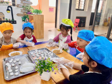 TỔ CHỨC HOẠT ĐỘNG TRẢI NGHIỆM TẾT HÀN THỰC TẠI TRƯỜNG MẦM NON XUÂN DƯƠNG