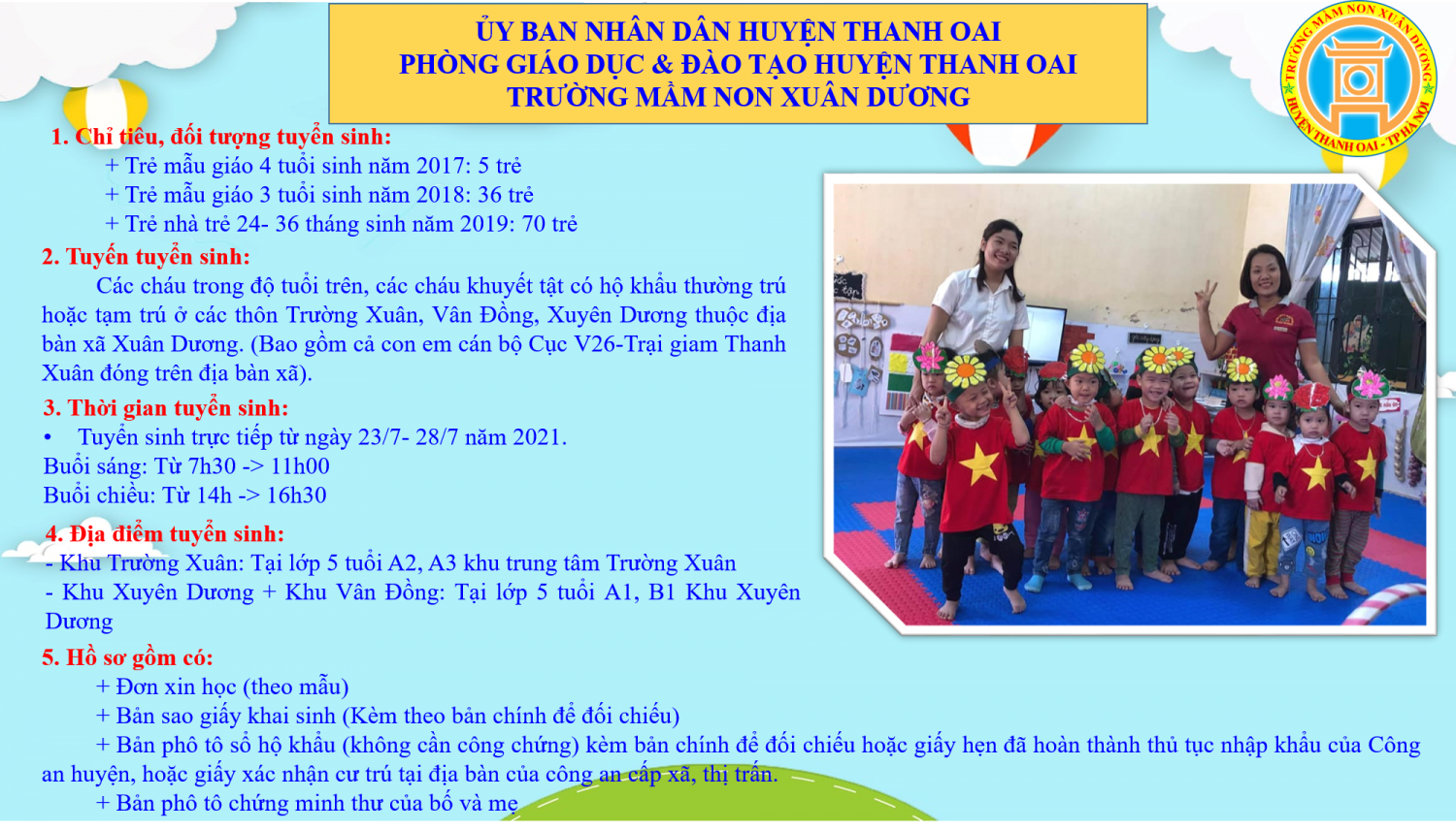 Thông báo tuyển sinh