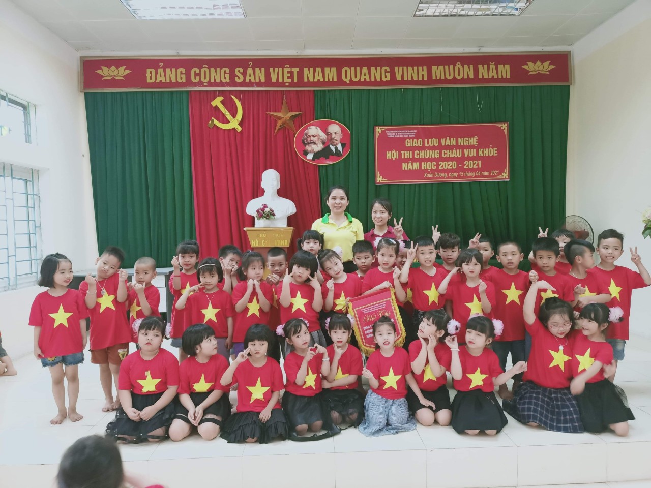 Thông báo danh sách trẻ trúng tuyển năm học 2021- 2022