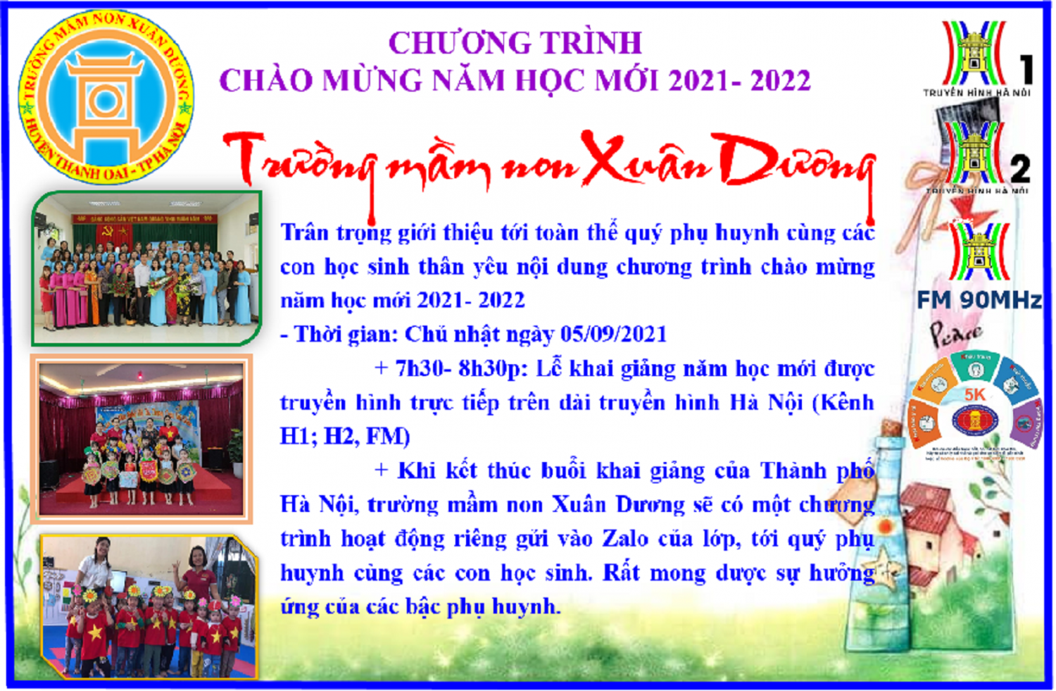 Ảnh khai giảng
